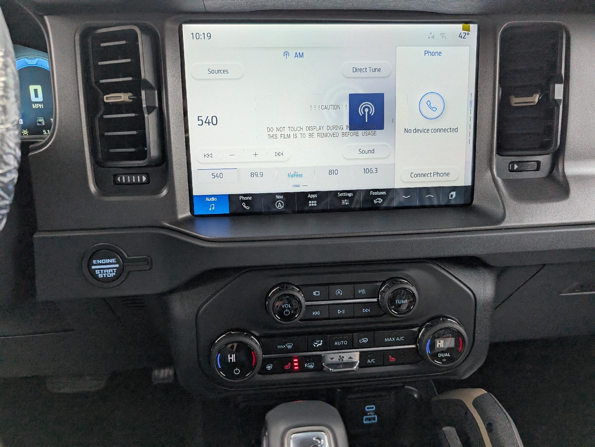 2025 Ford Bronco Badlands 4 Door Advanced 4x4