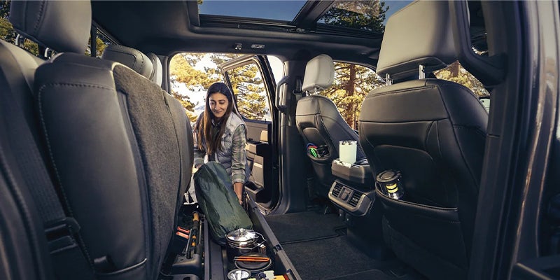 Seating comfort of Ford F-150 Lightning
